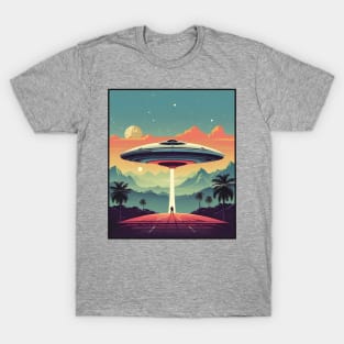 UFO Abductions In Los Angeles T-Shirt